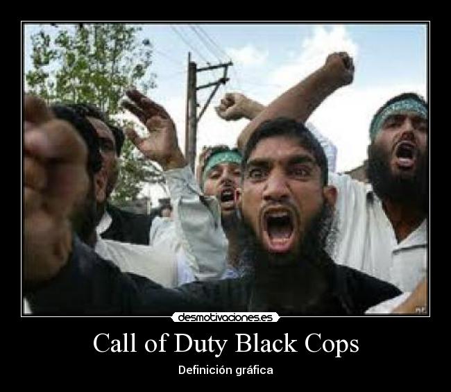 Call of Duty Black Cops - Definición gráfica