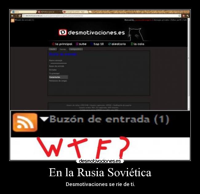 En la Rusia Soviética - Desmotivaciones se ríe de ti.