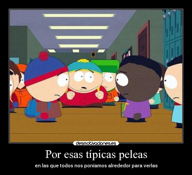 carteles tharatopus south park desmotivaciones