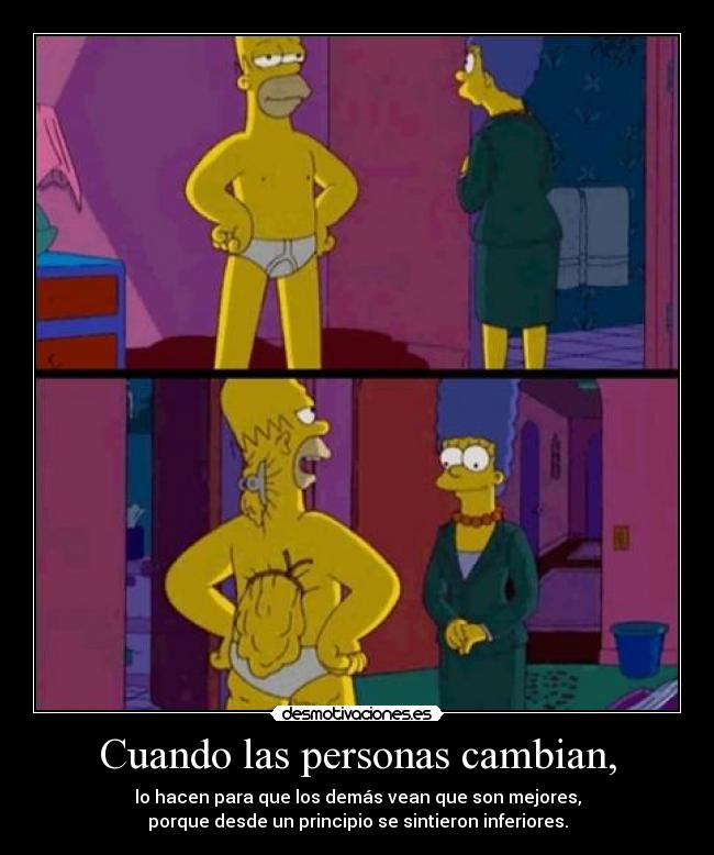 carteles gusta truco homer pero pinza hara dano snif sniiiiiiiif desmotivaciones