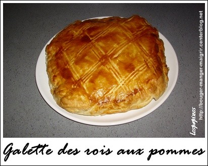 recette de galette des rois aux pommes