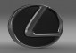 Lexus logo 3D