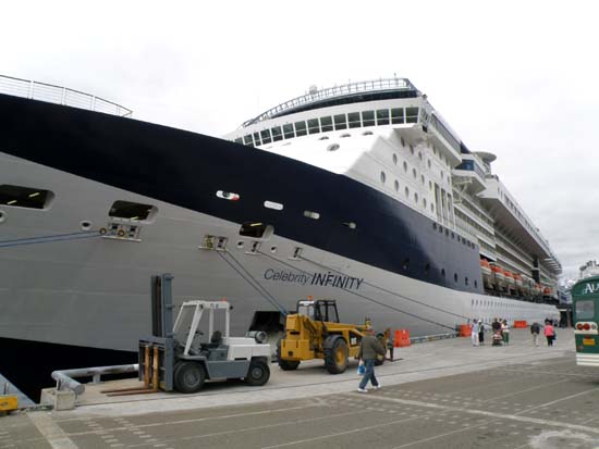 Infinity in Ketchikan, Alaska on May 28, 2008.