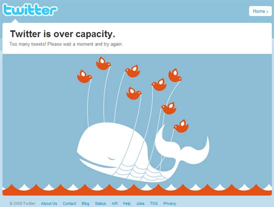 Twitter's Fail Whale