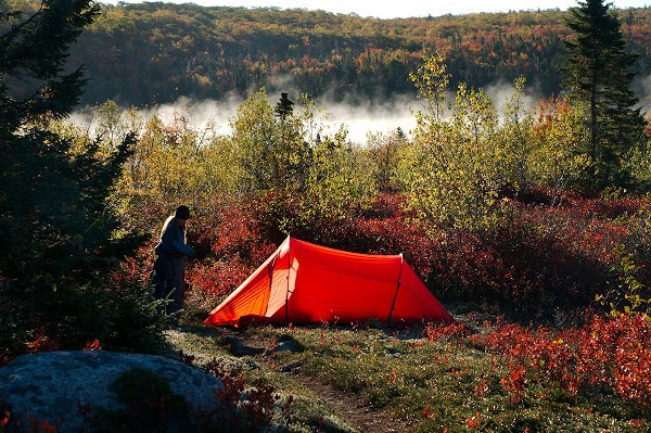 Backpacking the Bluff Wilderness trail in Nova Scotia