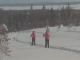 Skiing in Posio (Finland)