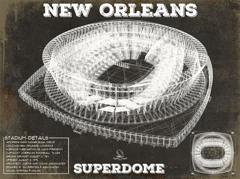 Cutler West New Orleans Saints Superdome Seating Chart - Football ...