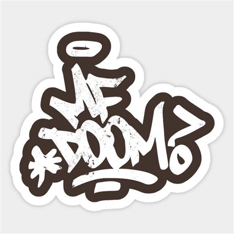 Mf Doom Signature by anacondaabashed | Sticker graffiti, Cool stickers ...