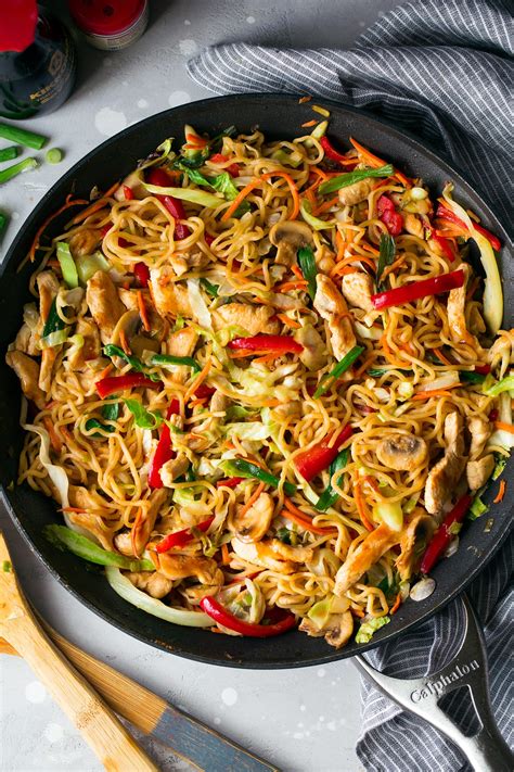 Easy Chicken Yakisoba - Cooking Classy