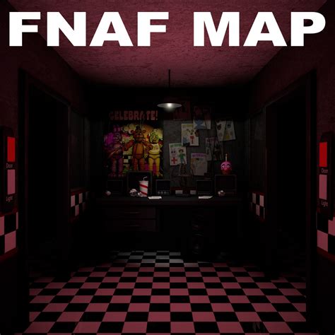 FNAF 1 MAP by 3D Gamesoft