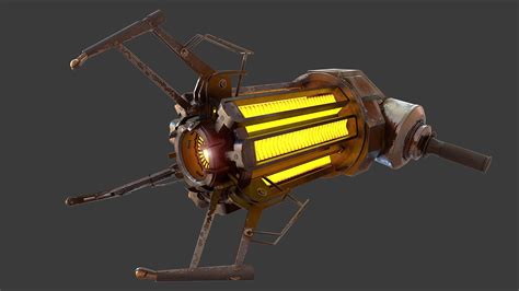 Half Life 2 Gravity Gun 3D model | CGTrader