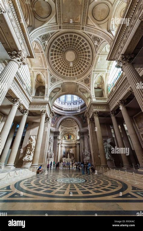 Pantheon, interior, Paris, France, Europe Stock Photo - Alamy