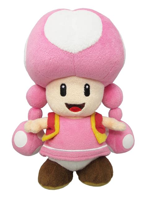 20CM 2Styles Super Mario Plush Toys Mushroom Captain Toad Toadette Bac ...