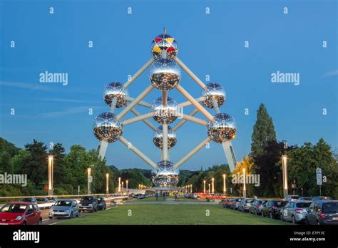 Atomium, spheres, Belgium, Europe, Brussels, architecture, balls, city ...