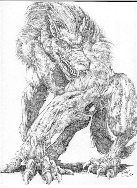 Werewolf by Shadowgrail on DeviantArt