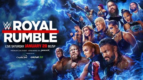 New Names Revealed for the WWE Royal Rumble, Updated Card