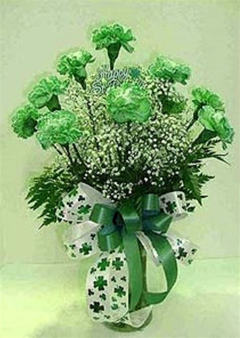 One Dozen Green Carnations For St. Patrick’s Day – The Village Greenery ...