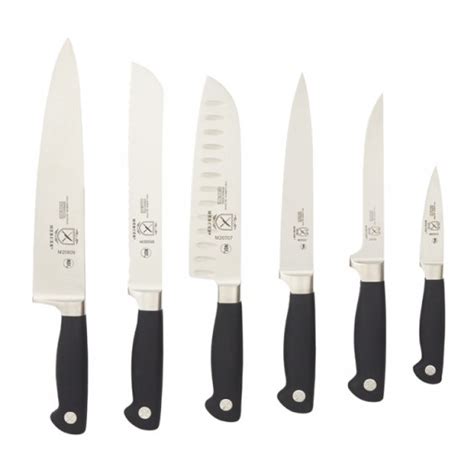 High End Gourmet Knives | Mercer® 6pc Fully Forged Knife Set | RQ Home