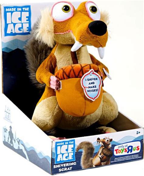 Ice Age Continental Drift Shivering Scrat Exclusive Plush Figure TPF ...