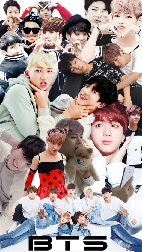 BTS IPhone Wallpaper Collage by WhyChuDoThis on DeviantArt