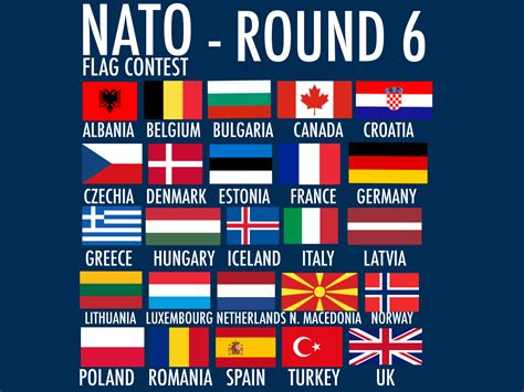 Which NATO country has the best flag? Vote for your least favorite flag ...