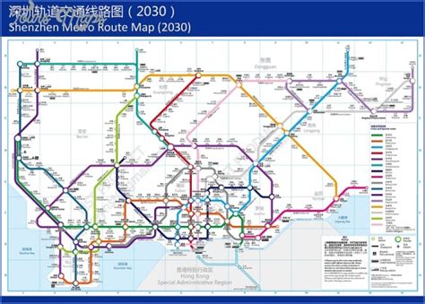 SHENZHEN METRO RAIL MAP - ToursMaps.com