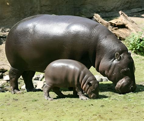 Pygmy Hippos - A Peek into Their Habitat and Diet