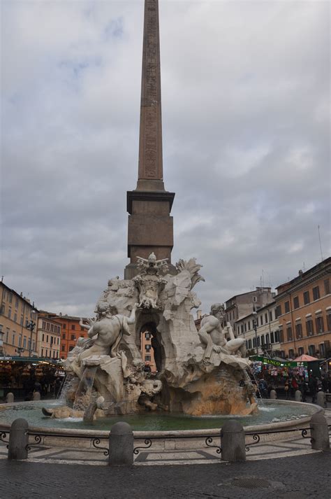 Fountain of the Four Rivers Rome