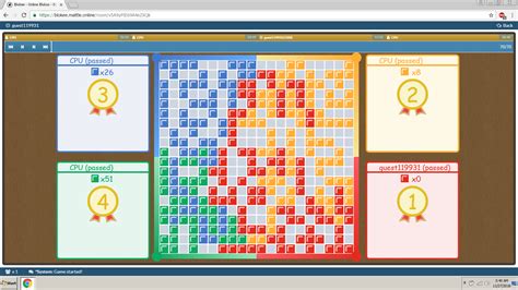 Blokus Online Game and Strategy – A MarketPlace of Ideas