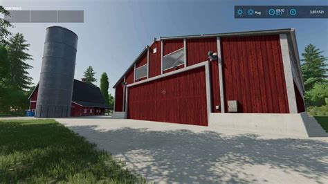 Placeable Vehicle Shed Large by Stevie v1.0 | FS22 Mod Download