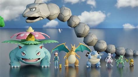 POKÉMON Size Comparison Video Reveals How Your Favorite Monsters Stack ...