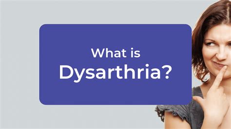 Dysarthria - Tactus Therapy