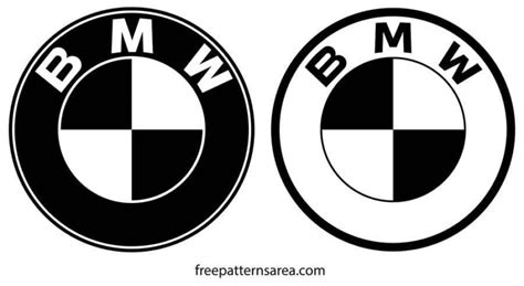 BMW Logo Symbol Vector Clipart Files | FreePatternsArea