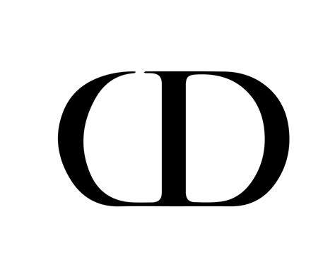 Dior Brand luxury Clothes Logo Symbol Black Design Fashion Vector ...