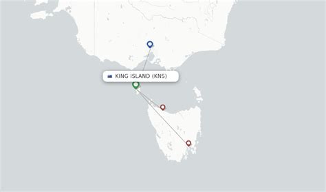 Direct (non-stop) flights from King Island Airport (KNS) - FlightsFrom.com