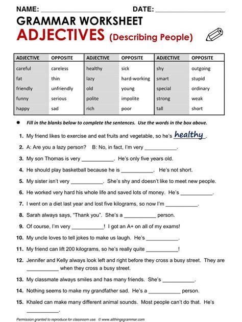 Related image | English grammar worksheets, English grammar, English ...