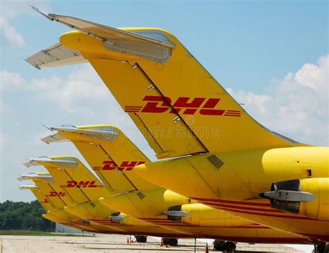 DHL Airplanes Editorial Photography - Image: 19377712