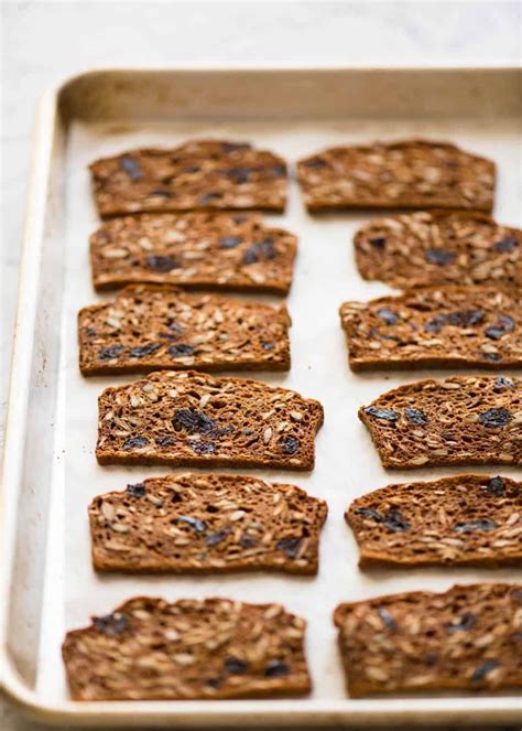 Homemade Gourmet Crackers with Cranberries and Sunflower Seeds ...