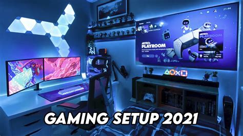 Gaming Setup / Room Tour! – 2021 – Ultimate Small Room Setup ...