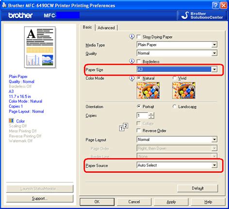 How can I print, fax, copy and scan using A3/Ledger size paper? | Brother