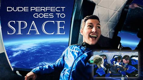 Dude Perfect World Record, Goes to SPACE in Rocket | Space Life - YouTube