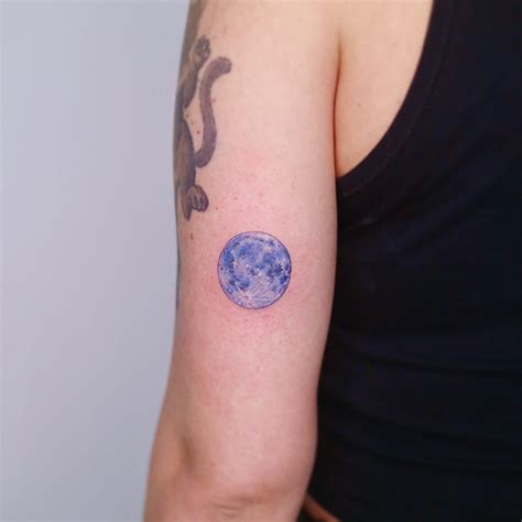 Floral Tattoo Sleeve, Sleeve Tattoos, Blue Moon Tattoo, Cool Arm ...