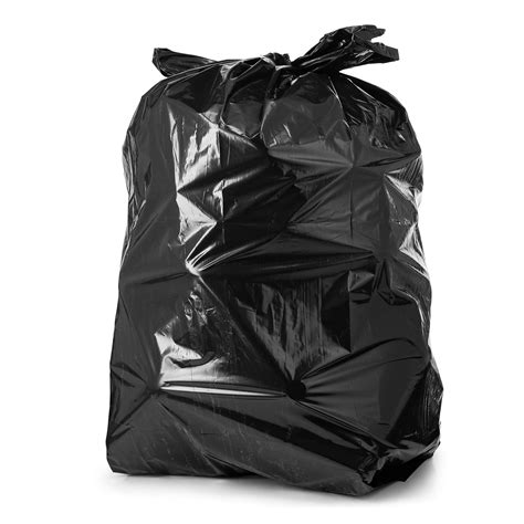 55 Gal Extra Large Black Trash Bags Garbage Yard Lawn Waste Heavy Duty ...