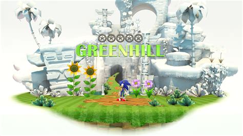 Level Select - Green Hill Zone - Modern - Sonic Generations - Gallery ...