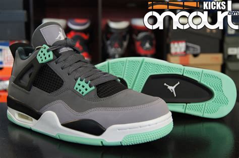 Retro 4 glow green - rocjl