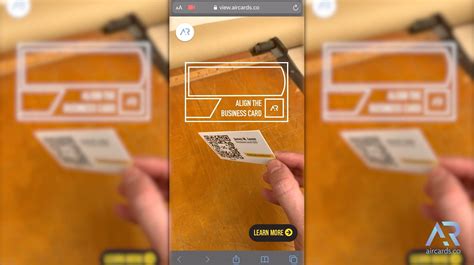 Top 5 Web AR Examples in 2021 - Aircards