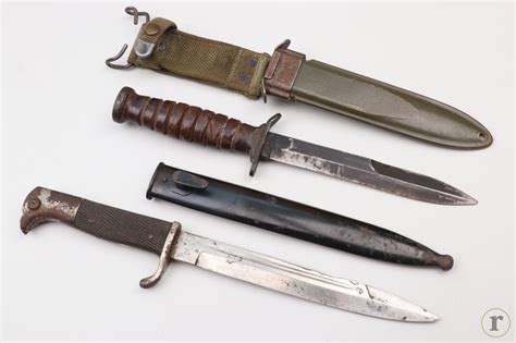 ratisbon's | Wehrmacht bayonet KS 98 & US Army bayonet M8 | DISCOVER ...