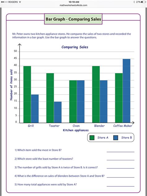 Printable Line Graph Worksheets