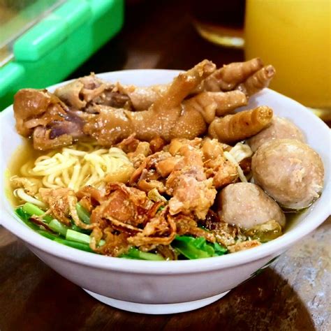 Mie Ayam Bakso Ceker | Makan malam, Makanan dan minuman, Makanan pedas