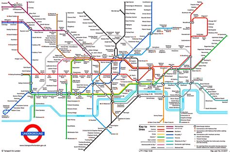 Tube Map, London Underground | London tube map, London underground map ...